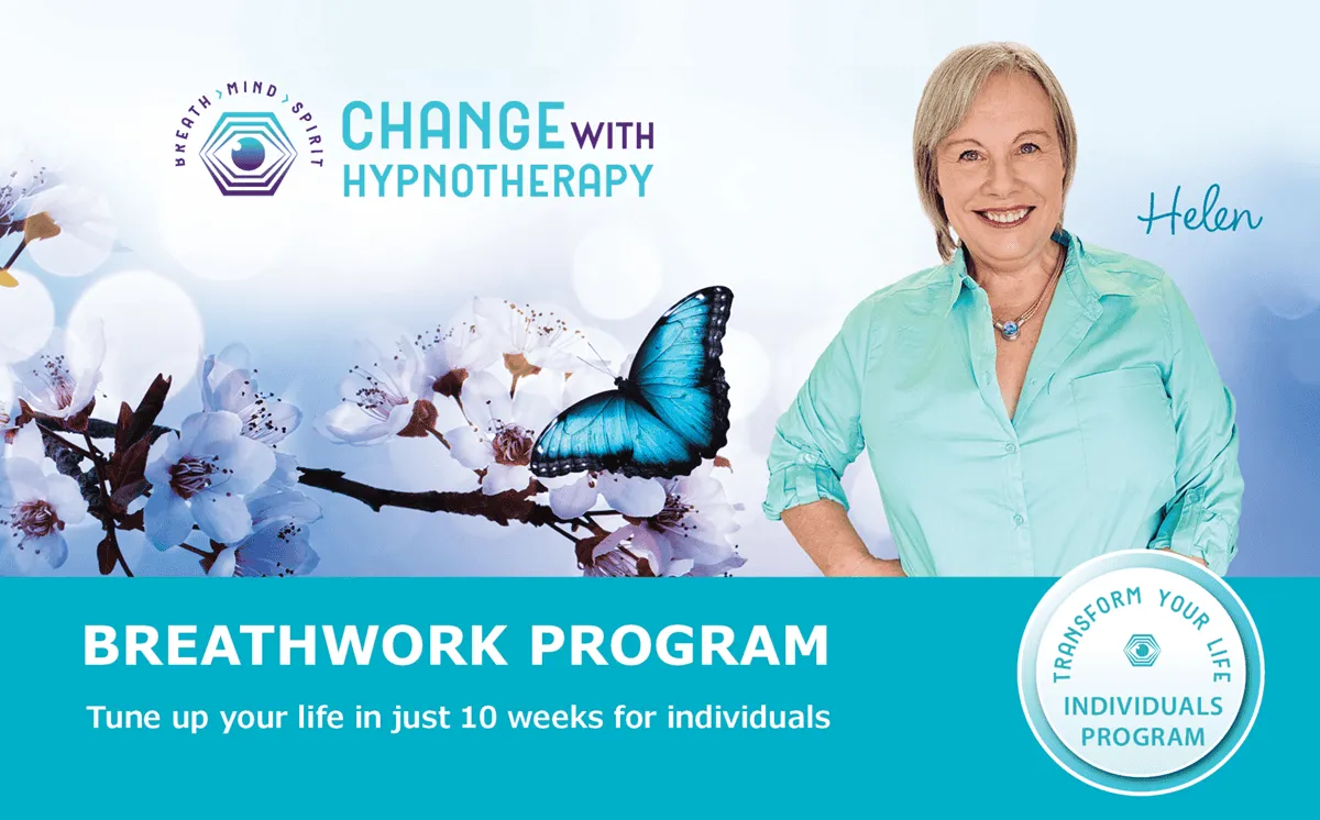 Change with Hypnotherapy Breathwork Banner